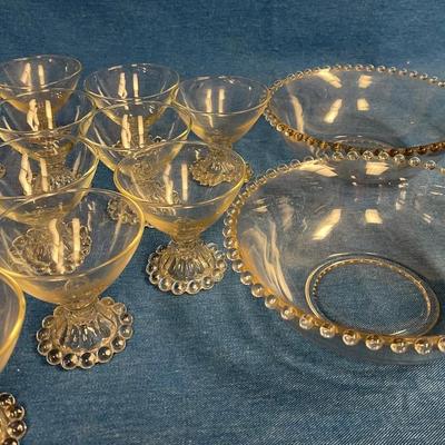 Candlewick glasses bowls and more