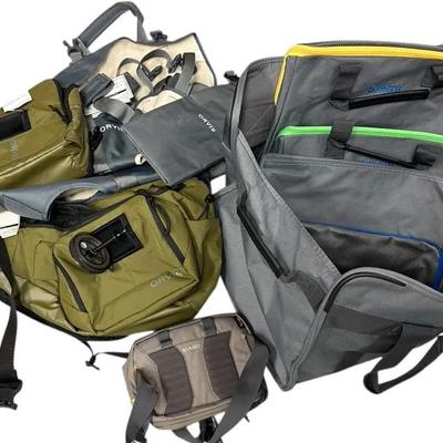 Duluth trading and orvis bags