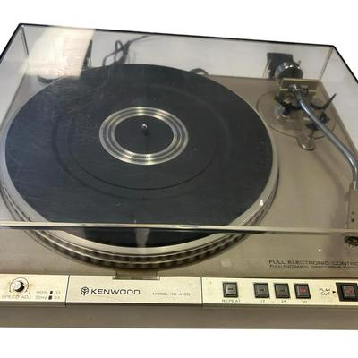 Kenwood kd 4100 direct drive turntable