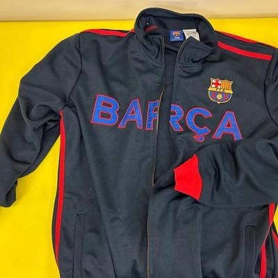 Barcelona fc warmup jacket size xl new