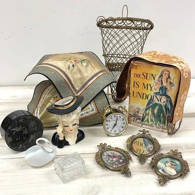 Vintage feminine dresser top collection