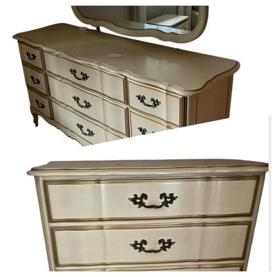 Two French Provincial Dressers