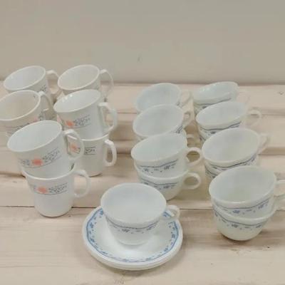 Corningware And Corelle Cups