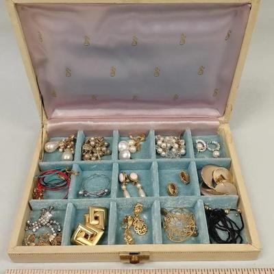 Vintage clip on earring collection