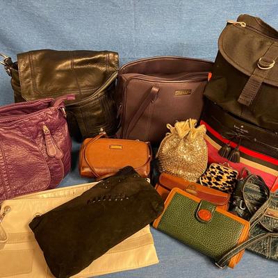 Handbag assortment coach kate spade, the sak, dooney burke