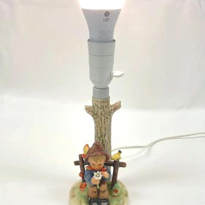 She loves me hummelgoebel lamp 227