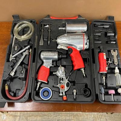 Husky 6 tool 42 piece air tool kit, model no h0905k