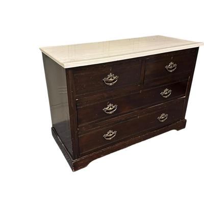 Stone marble topped dresser