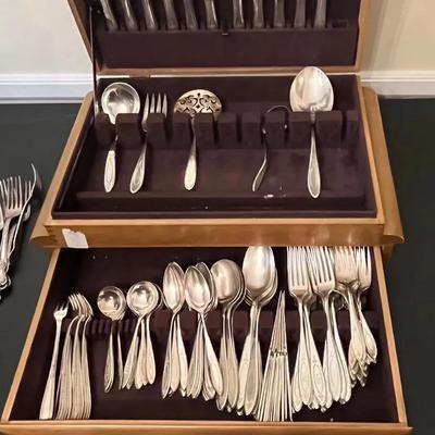 Century Old Sterling Silver Flatware Set 
