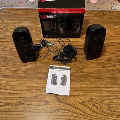 GigaWare Premium 2.0 Multimedia Speakers / Wired