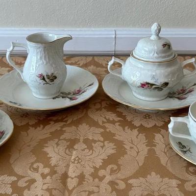 VTG German Rosenthal Sanssouci “Classic Rose” Porcelain Tea Set