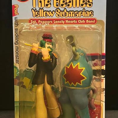 McFarlane Toys The Beatles Yellow Submarine Paul w/ Sucking Monster