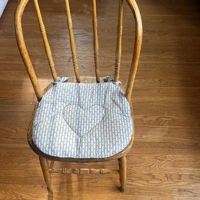 Vintage Wood Chair 
