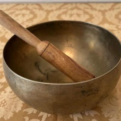 VTG Hand Hammered Tibetan Singing Bowl