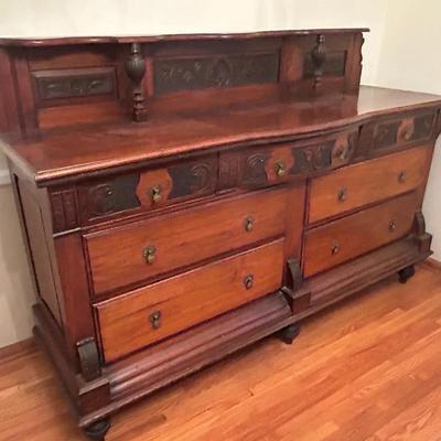 Antique Victorian or Edwardian Style Sideboard Dresser 
