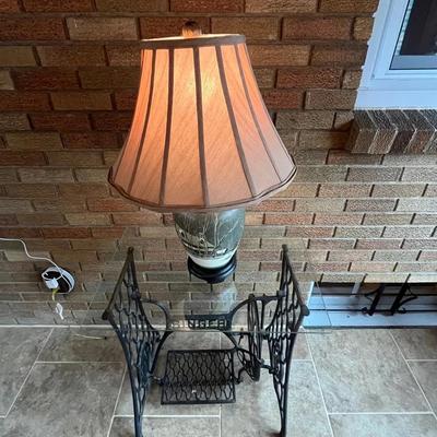 Bob Timberlake Handmade Stoneware Pottery Lamp 