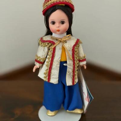 316: Madame Alexander International Miniature “Turkey” Doll  Vintage Madame Alexander International 