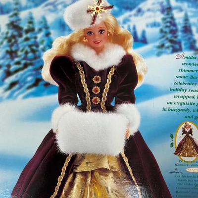 Lot 114:  Special Edition Happy Holidays Barbie