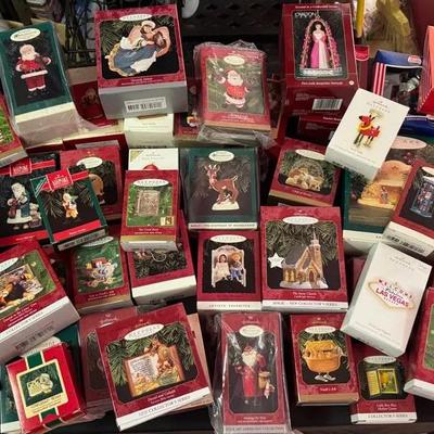 250: Vintage Hallmark Keepsake Ornaments( Santa’s, Nativity& More)