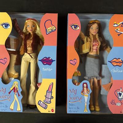 462: 2002 My Scene Barbie & Chelsea Dolls – New in Box – Mattel Fashion Teens