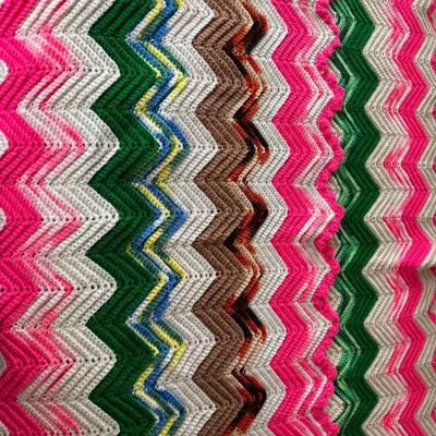 Lot 172:  Multi-colored Afghan
