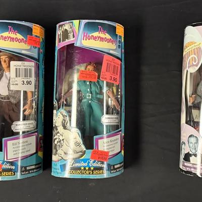 460: The Honeymooners & George Burns Limited Edition Collector Doll Lot New in Boxes