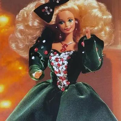 Lot 122:  Special Edition Happy Holidays Barbie