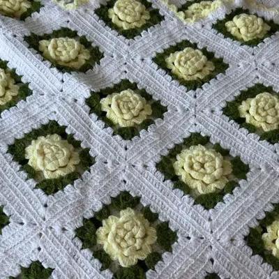 Lot 170:  Beautiful Afghan …72X72