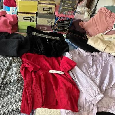 Lot 166:  Women’s Light Jackets ,Slacks,Shirts