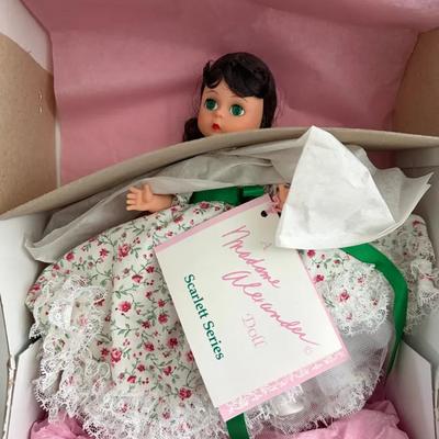 354: Madame Alexander Scarlett Series Doll (Scarlett) with Original Box, Tag & Paperwork  Madame Ale