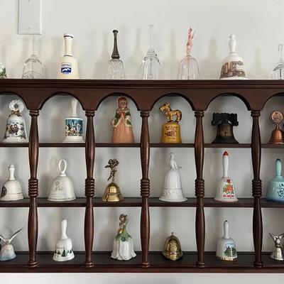 300: Decorative Porcelain Figurine Bells – Children, Floral & Whimsical Designs