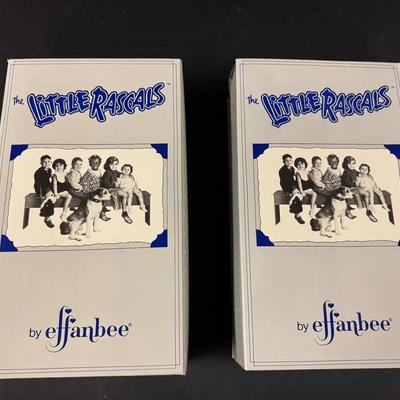 242: Effanbee Little Rascals Spanky And Buckwheat Dolls