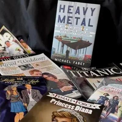 Lot 632: Paper Dolls And More On The Royal Family, The Titanic, And More!