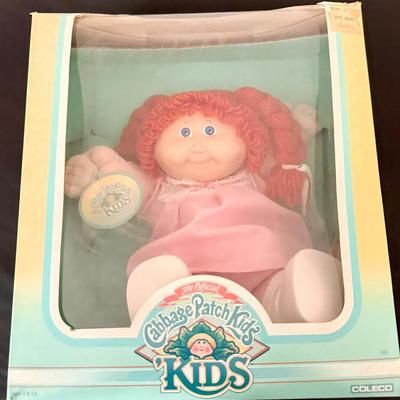 466: 1987 Coleco Cabbage Patch Kids Doll – New in Original Box – Vintage