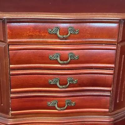 Lot 156:  Jewelry Box And Contents