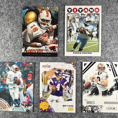 NFL Quarter Back Lot #3 - 10 cards total.