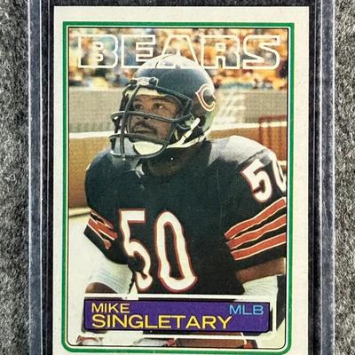 1983 Topps NFL Mike Singletary Rookie Card (RC) #38