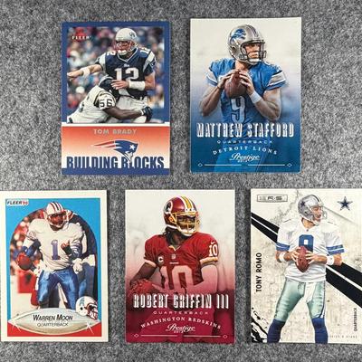 NFL Quarter Back Lot #2 - 10 cards total.