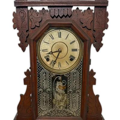 Antique Ingraham Parlor Mantel Clock