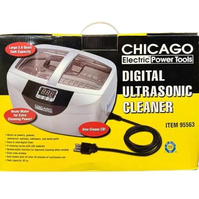 Chicago Digital Ultrasonic Cleaner (new) 