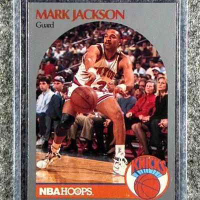1990 NBA Hoops Mark Jackson (Menendez Brothers) #205.