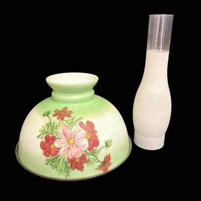 Oil Lamp Glass Shades