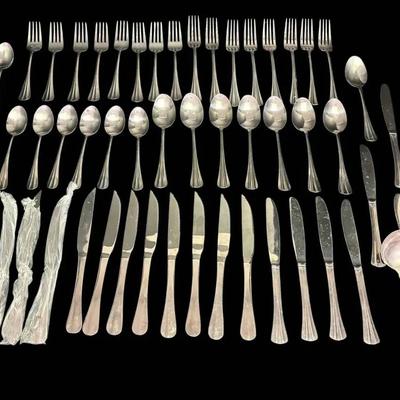 58 Pcs Stainless Steel Silverware