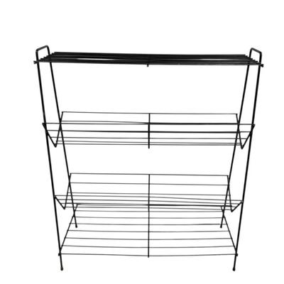 MCM Black Wire Vinyl Record Holder