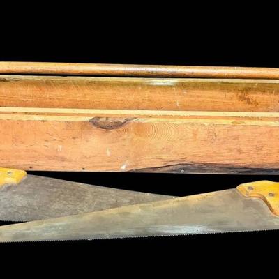 38" Long Wood Toolbox