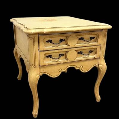 Off White Columbia Manufacturing Co Side Table