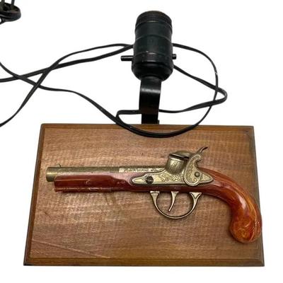 Mounted Flintlock Jr. Replica Wall Light