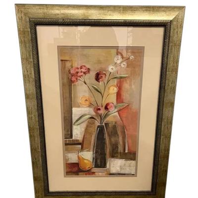 (33"x43.5") Framed Still Life Print