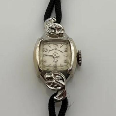 André Bouchard, 14k White Gold Watch