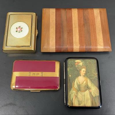 Vintage Cigarette & Makeup Cases